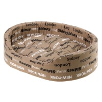 Ferplast  DANDY 45 CUSH. BROWN CITIES  Лежак для собак и кошек  45х35х26 см